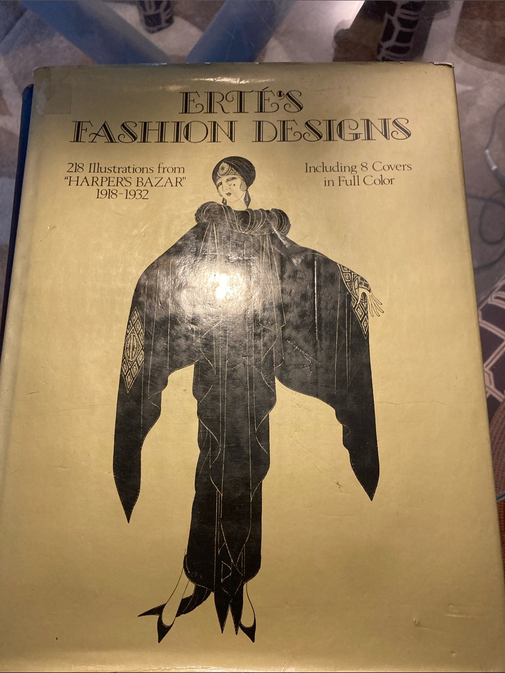Fashion Designs Coffee Table Book - Gold & Black